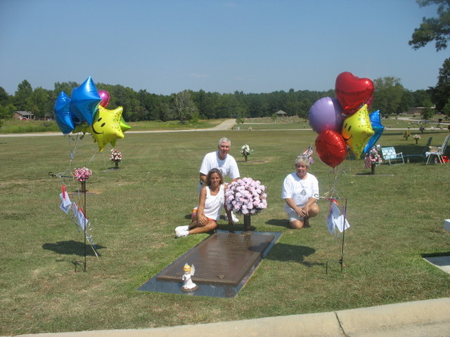 These balloons were sent off to all the Angels above.